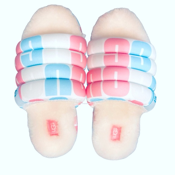 UGG Shoes - Ugg Logo Platform Slide Slippers